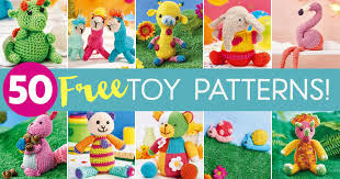 50 free toy patterns top crochet