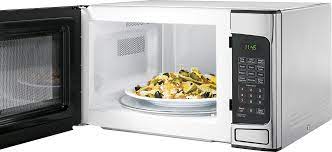 Check spelling or type a new query. Ge 1 1 Cu Ft Mid Size Microwave Stainless Steel Jes1145shss Best Buy