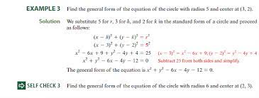 Write The Equation Of The Circle With