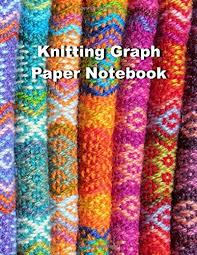 Knitting Graph Paper Notebook Create Design Your Own