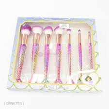 professional 7 pcs makeup brush set colorful grant fishscale cosmetic brush set sellersunion