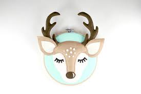 Deer Antler Nursery Art Pattern