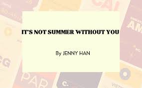 not summer without you a book by jenny han