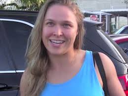 ronda rousey without makeup o t lounge