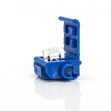 Quick Outdoor Landscape Lighting Blue Tap Or Run Wire Connector With Moisture Resistant Gel 3m 804