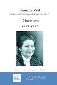 Amazon.fr - Discours: 2002-2007 - Veil, Simone - Livres