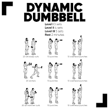 dumbbell exercises chart 10 free pdf