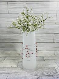 White Glass Vases For