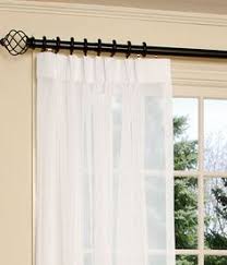 bow window curtains