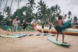 surf yoga mirissa genieße guten