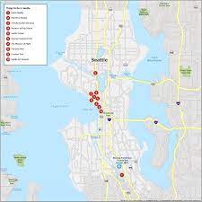 map of seattle washington gis geography