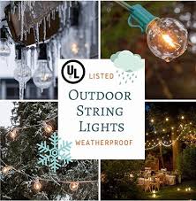 china 50ft 100ft outdoor string light