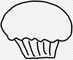 cupcake black and white png images pngegg