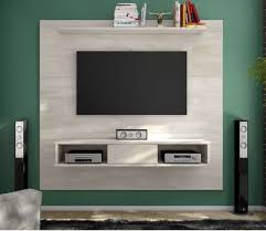 Floating Entertainment Center Rustic