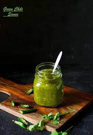 Green Chili Sauce gambar png