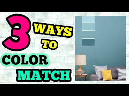 3 Ways To Color Match Paint For Walls