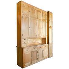 pristine 1920s maple kitchen cabinet