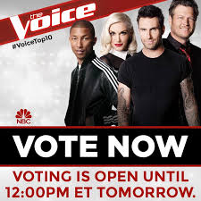 Vote online or through nbc's the voice app at the start of monday's live show airing at 8 p.m. Facebook