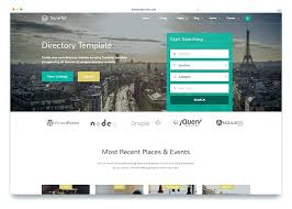 Directory Website Template Free Business Templates Local Download Doctor