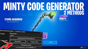 Sign in or create an account to redeem your code. Fortnite Free Minty Code Generator How To Get The Minty Pickaxe Code Free 2 Working Methods Youtube