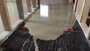 Heated Polished Concrete Floors