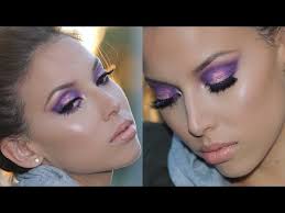 bold purple eyeshadow tutorial