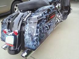 Custom Motorcycle Paint Jobs By Bad Ass
