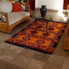 handcrafted zapotec rug 4x7 winter