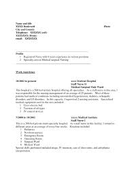 Experienced Nurse Resume   Free Resume Example And Writing Download      Resume Examples Nursing Registered Nurse Sample Philippines Rn Template  Word Student Templates With Career Profile And