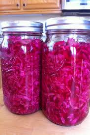 homemade red cabbage sauer steph