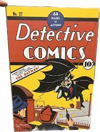 Detective Comics Bat Man Wood Wall Art