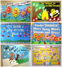 spring bulletin board ideas for the