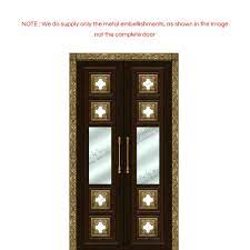 pooja room door designs with glass