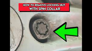 Remove locking wheel lug nut with spinning collar at home no key nedeed -  YouTube
