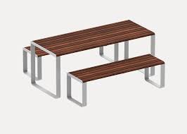 linea table street furniture australia