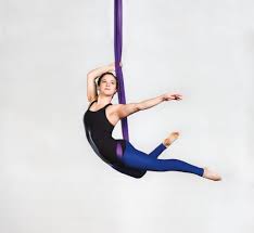 aerial yoga will turn you upside down