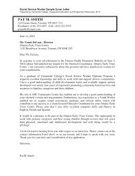 Cover Letter Simple 20 Cover Letter Template For Social Services