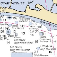 Map And Nautical Charts Of Destin Choctawhatchee Bay East