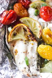 baked branzino fillets in foil with