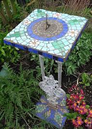 Flickr Mosaic Garden Sundial