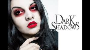 dark shadows inspired vire makeup