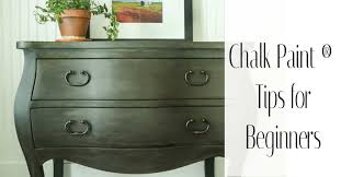 Chalk Paint Tips For Beginners