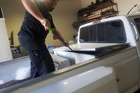 how to prep a truck bed for line x coating