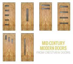 Mid Century Modern Door
