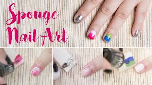 3 nail art technique using sponge