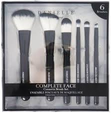 danielle cosmetic brush 6 piece set
