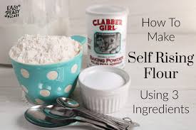 What can you substitute for self rising flour? Self Rising Flour Substitute Using 3 Ingredients Easy Peasy Pleasy
