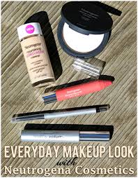 everyday makeup look with neutrogena