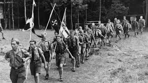 how the hitler youth turned a generation of kids into nazis history a group of boys leaving camp for a hike at a hitler youth summer camp in