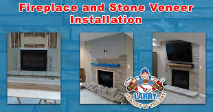 Fireplace Stone Veneer Installation